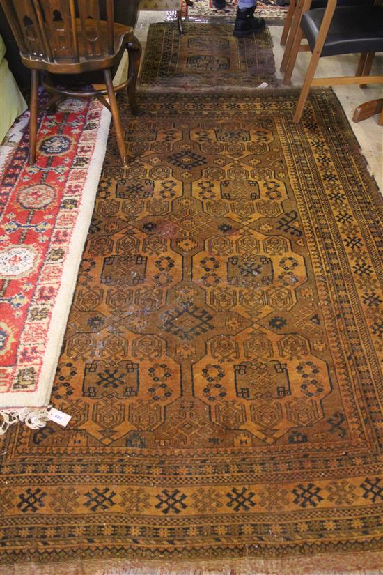 2 Afghan Bokhara rugs